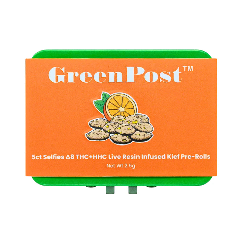 Kief Dusted & Live Resin Infused D8+HHC Selfies