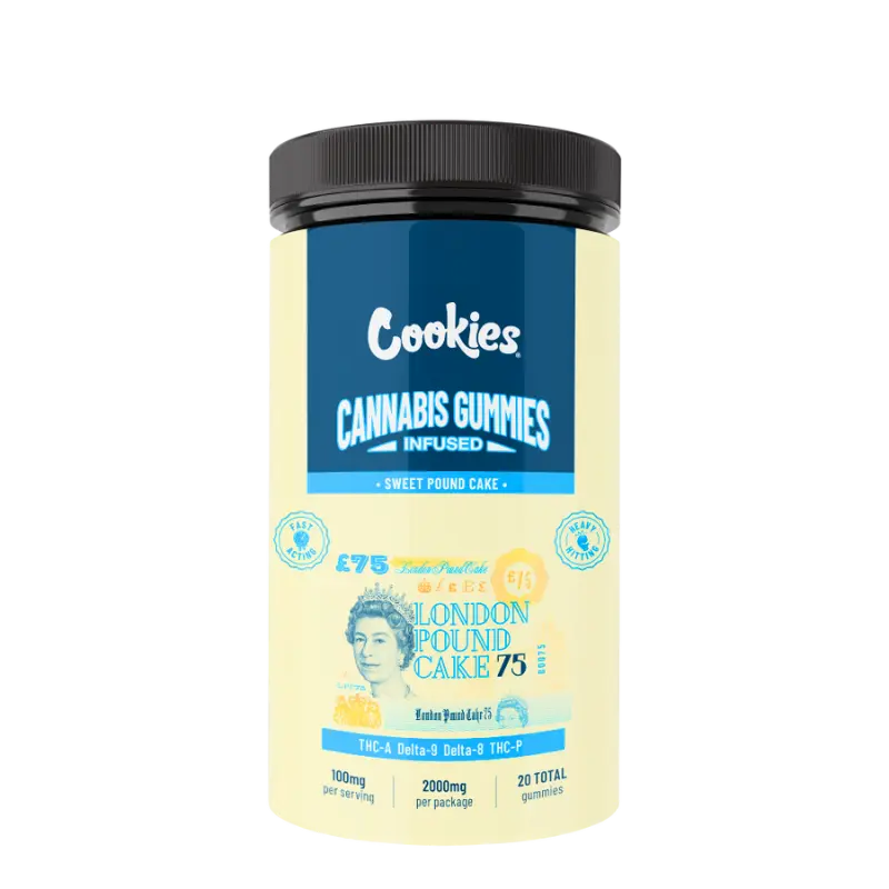 Cookies D9 THC Gummies 25pc GreenPost CBD