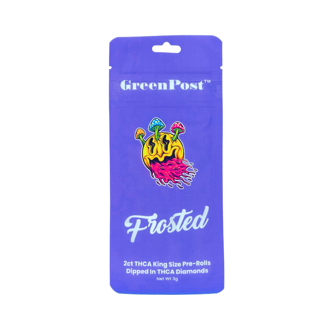 Frosted King-Size: THCA Diamond Pre-Rolls