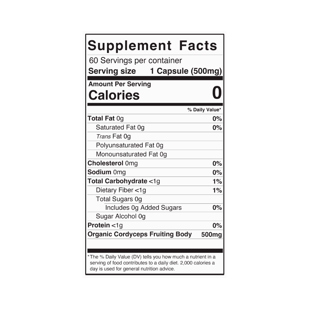 Cordyceps Capsules - Vitalize by Magic Doze™