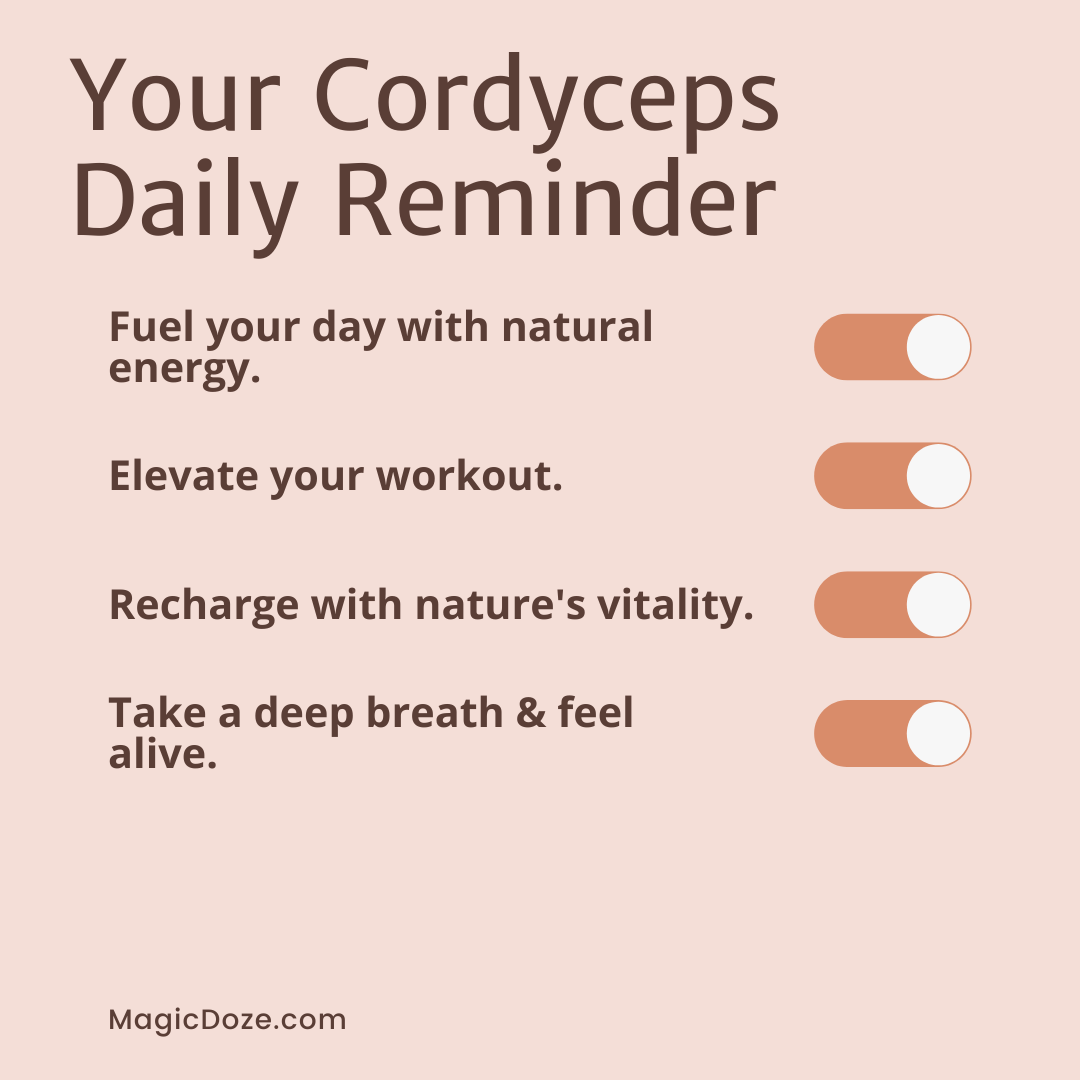 Cordyceps Capsules - Vitalize by Magic Doze™