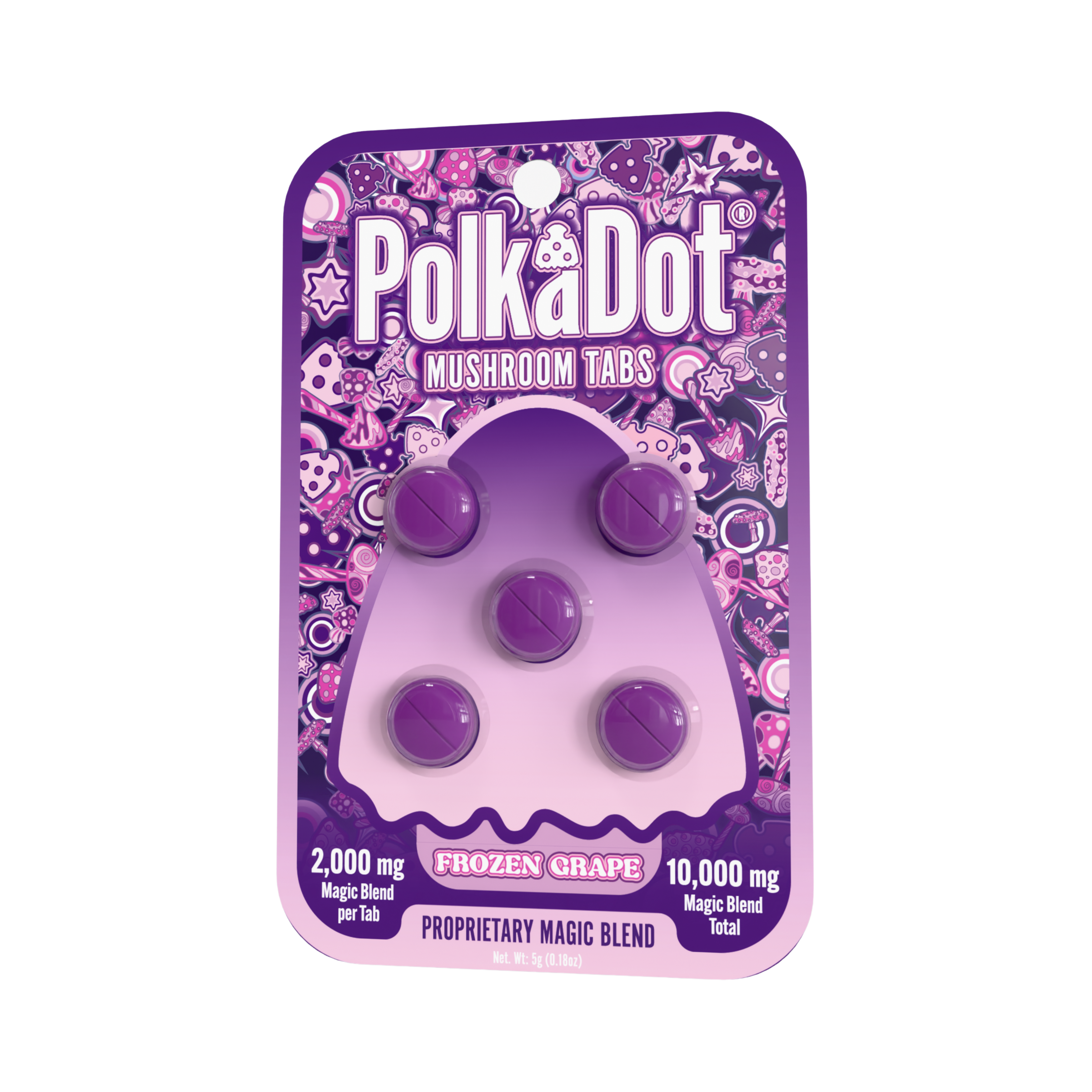 Polka Dot Mushroom Edibles — Chocolate Bars, Gummies and Tablets