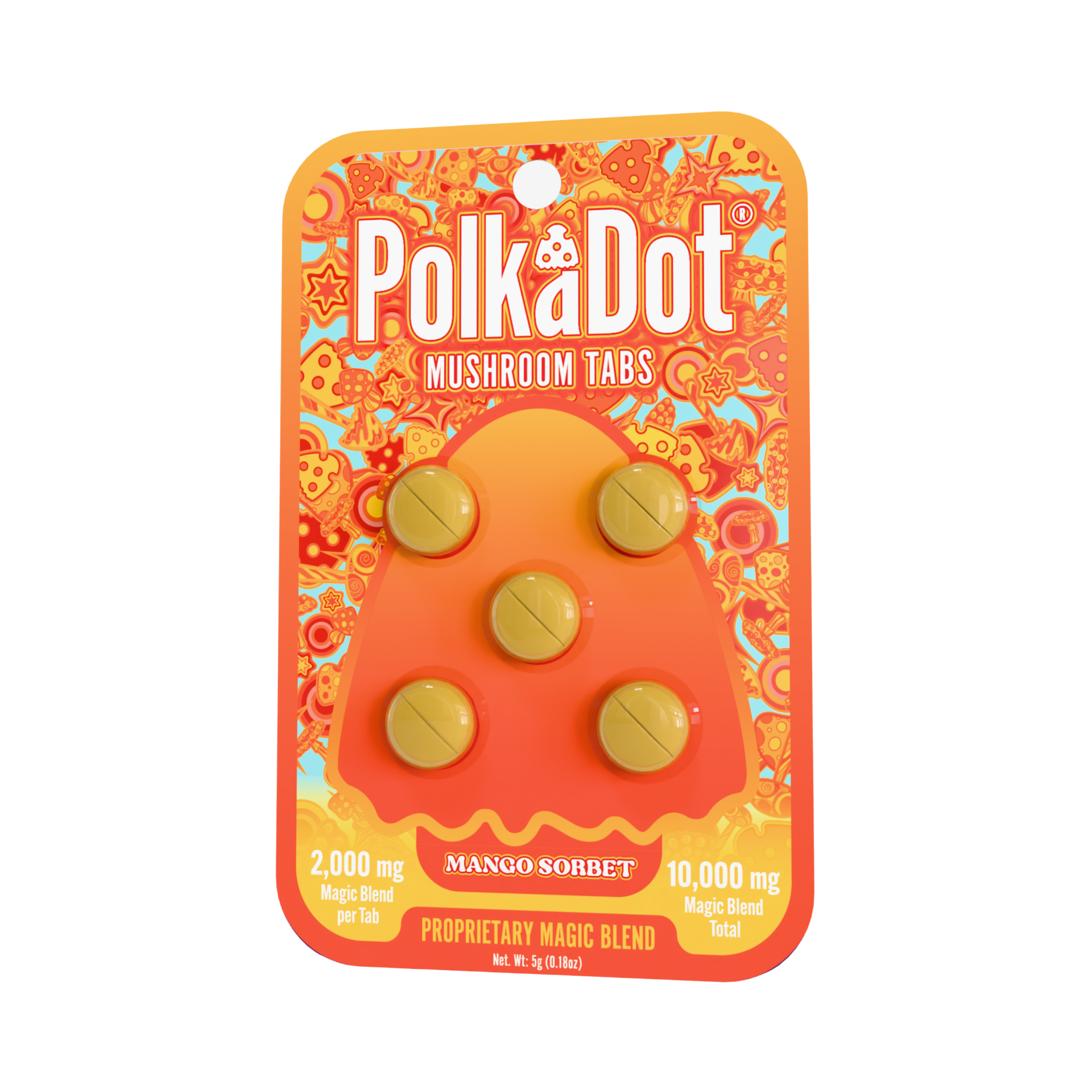 Polka Dot Mushroom Edibles — Chocolate Bars, Gummies and Tablets