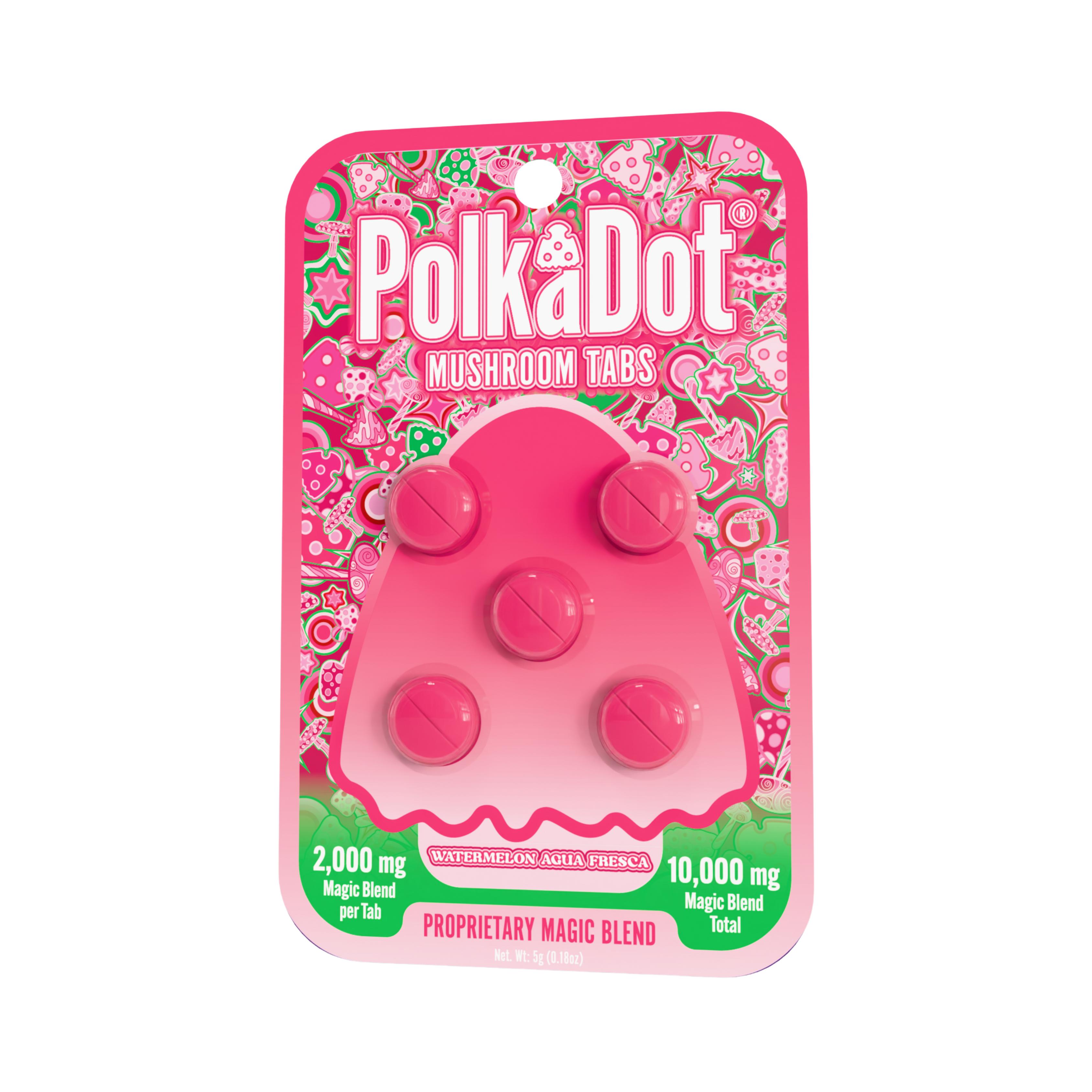 Polka Dot Mushroom Edibles — Chocolate Bars, Gummies and Tablets