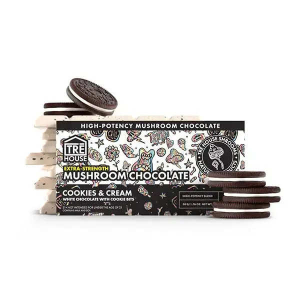 Tre House Mushroom Chocolate Cookies and Cream