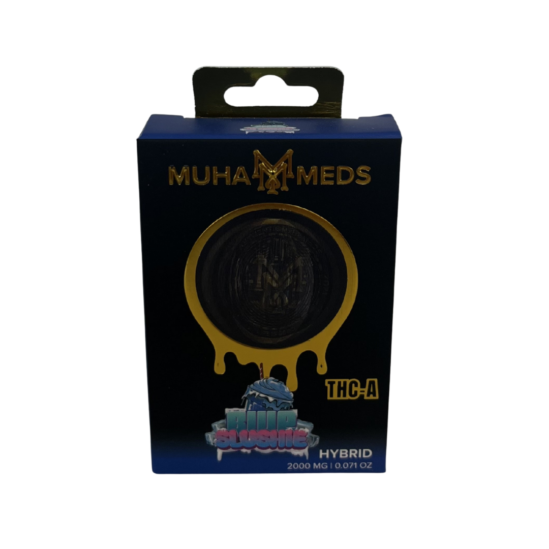 Muha Meds 2g Cart- Blue Slushie ( hybrid)