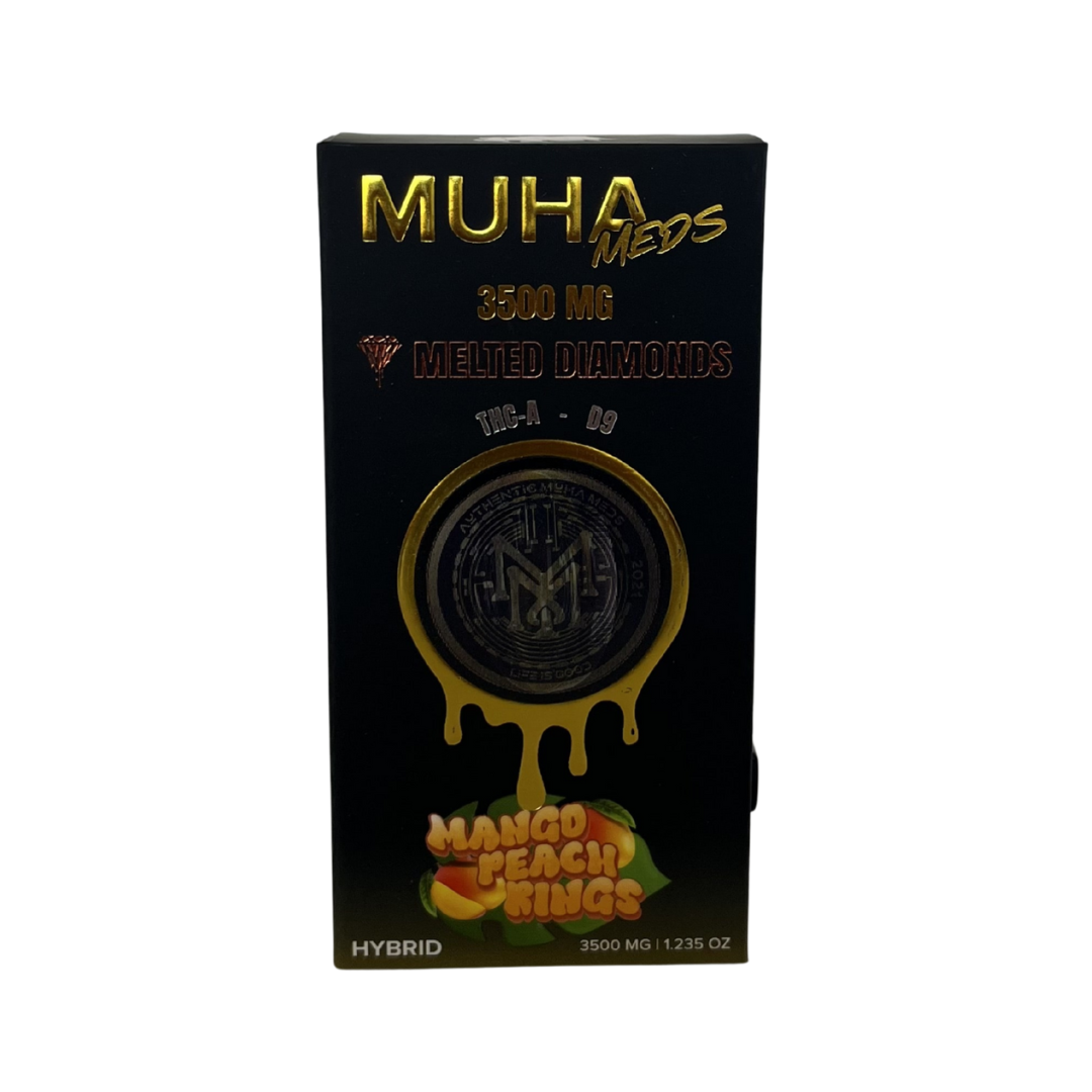 Muha Meds 3.5g Disposable- Mango Peach Rigs