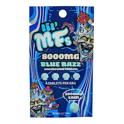 Lil MF's Mushroom Tablets 8000mg β 4ct Mushroom Edibles
