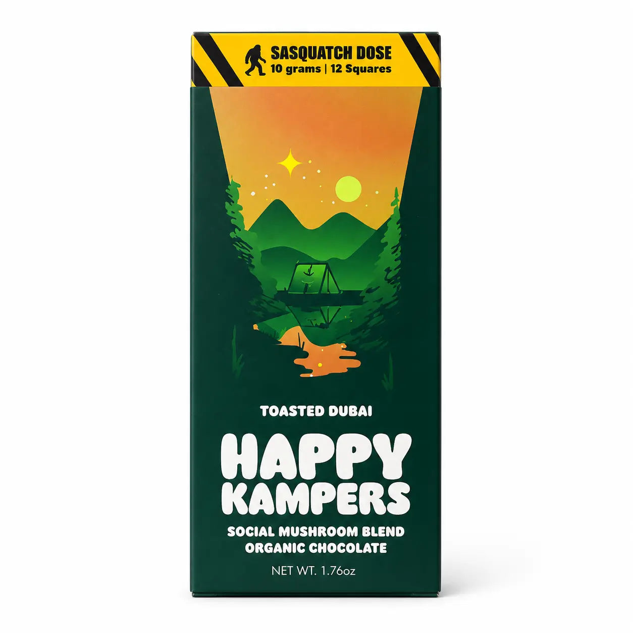 Happy Kampers 10g Mushroom Chocolate Bar Edibles
