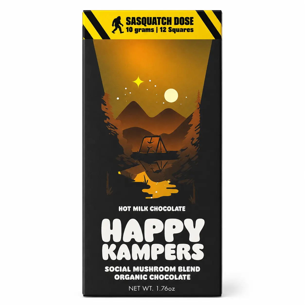 Happy Kampers 10g Mushroom Chocolate Bar Edibles