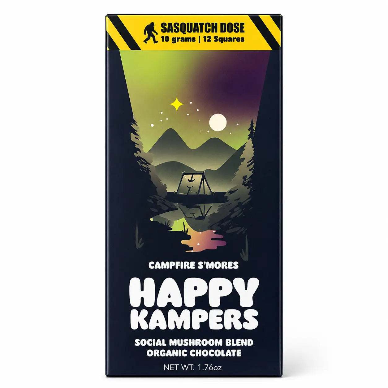 Happy Kampers 10g Mushroom Chocolate Bar Edibles