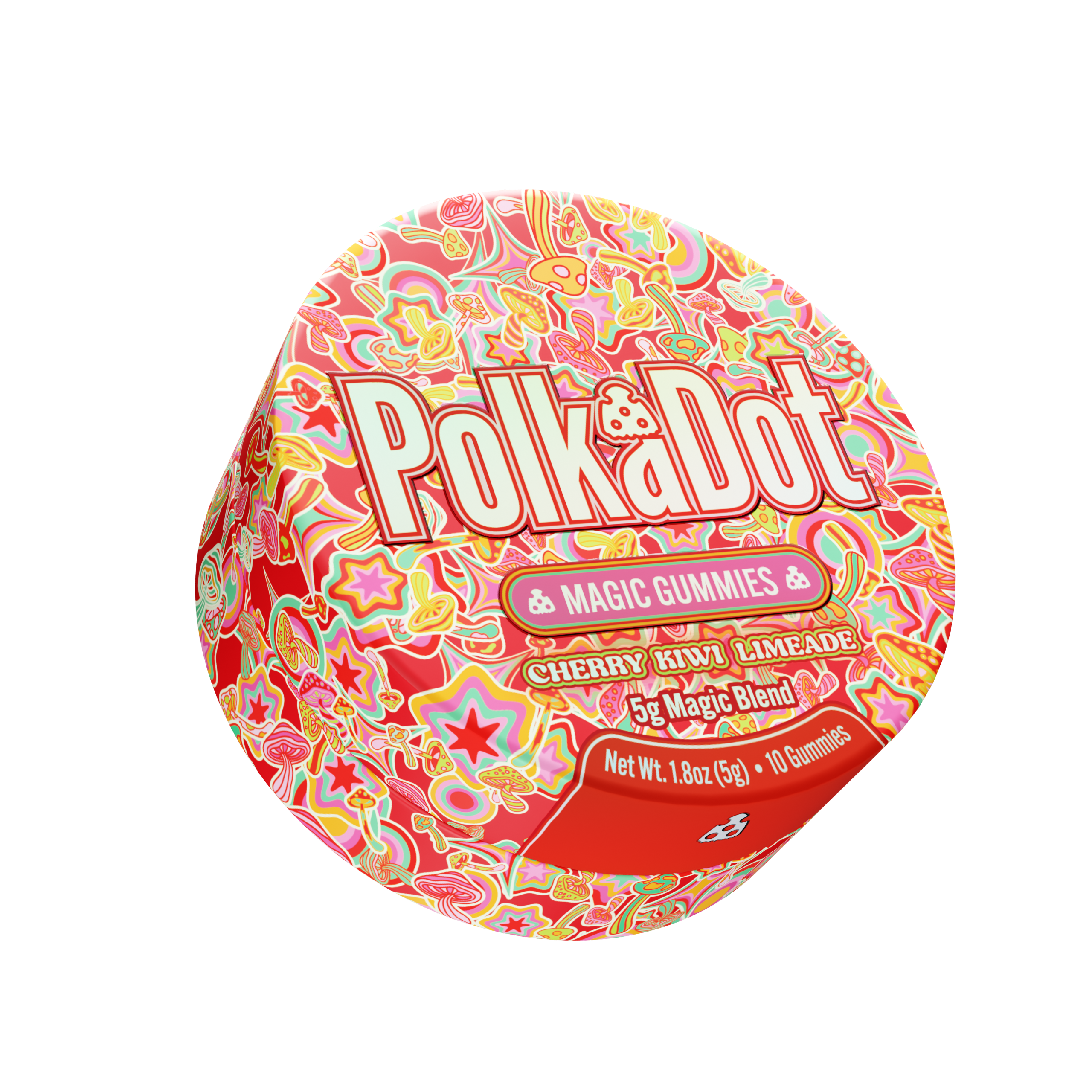 PolkaDot 5g Mushroom Gummies – 10ct