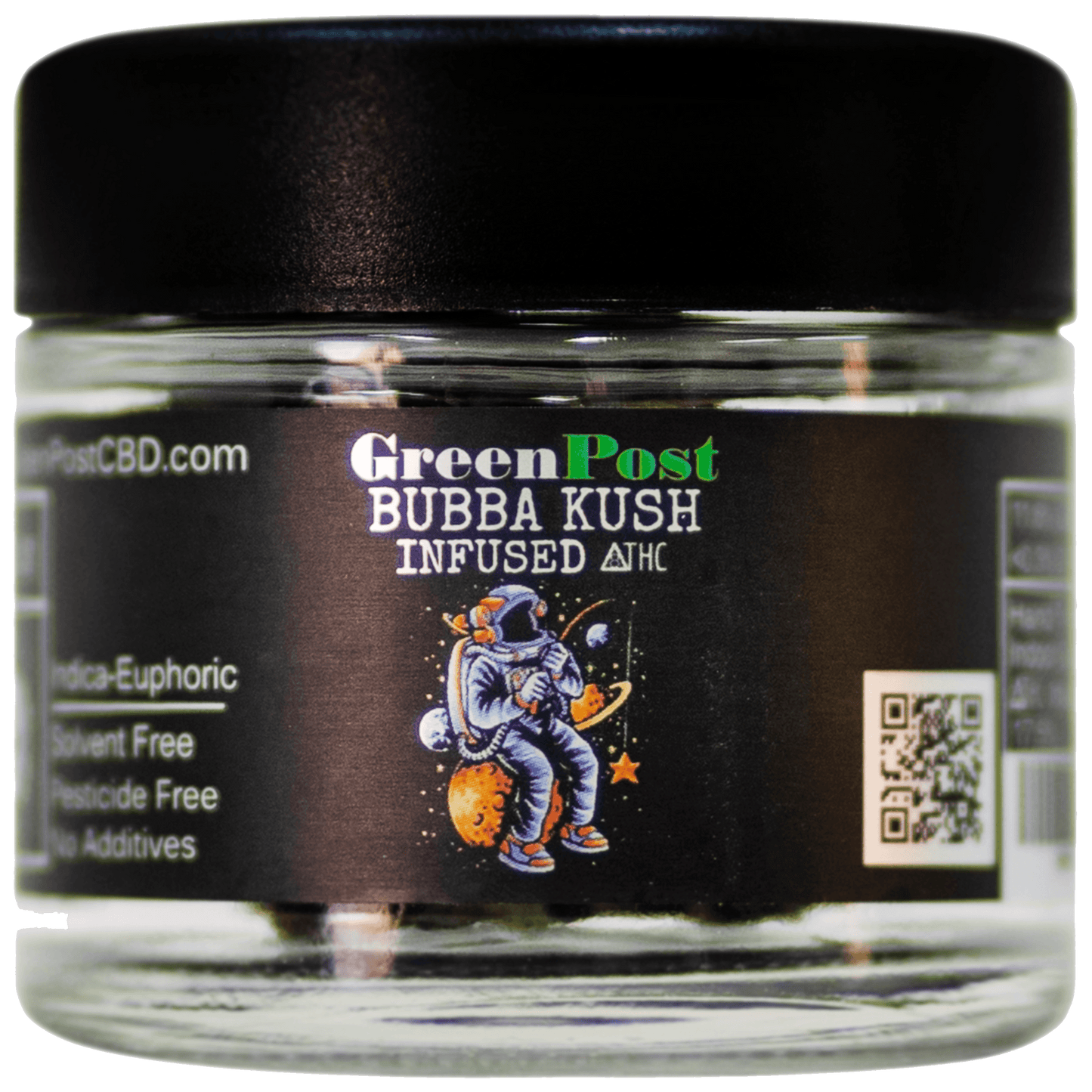 Delta 8 THC Bubba Kush (Indica) - GreenPost CBD - www.GreenPostCBD.com