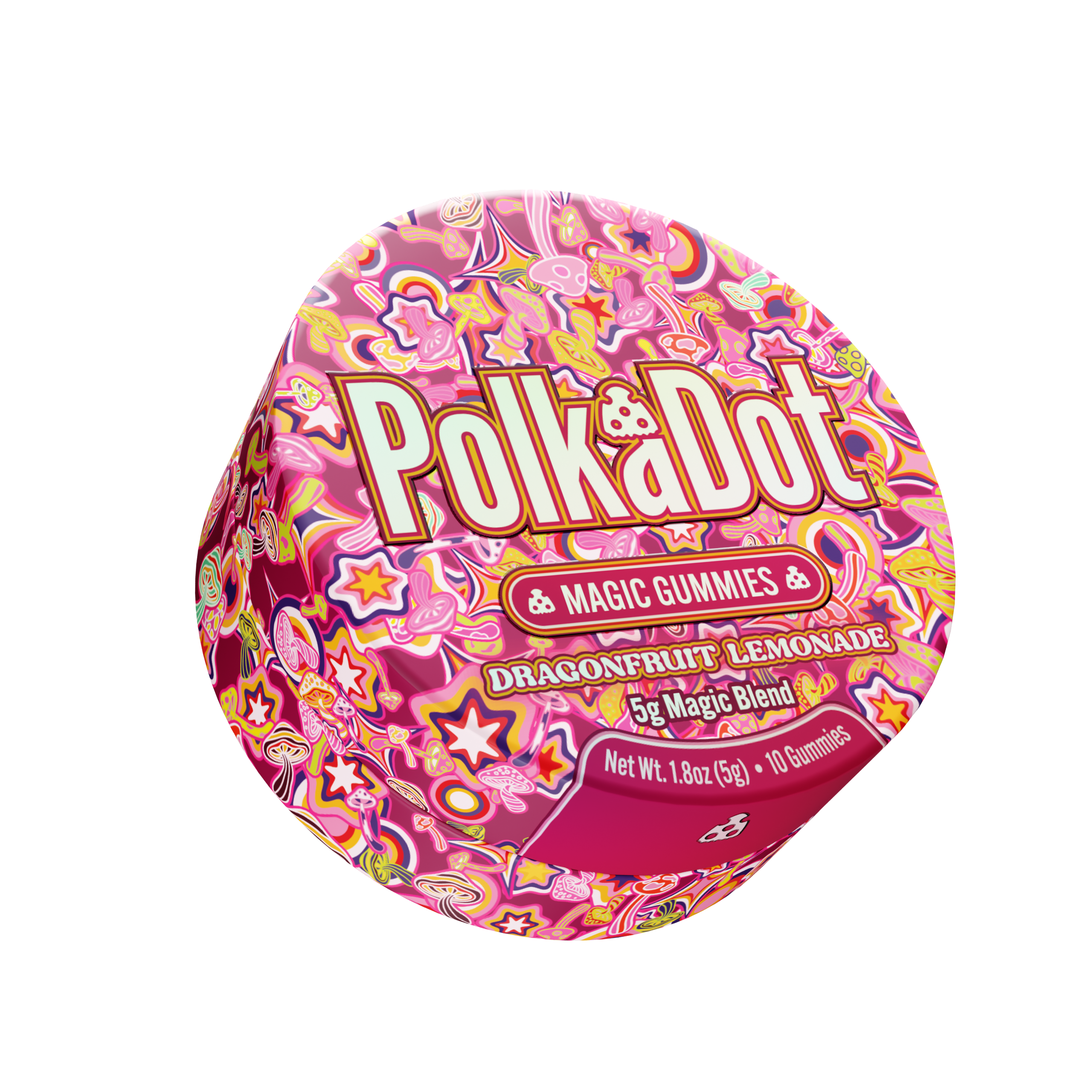 PolkaDot 5g Mushroom Gummies – 10ct
