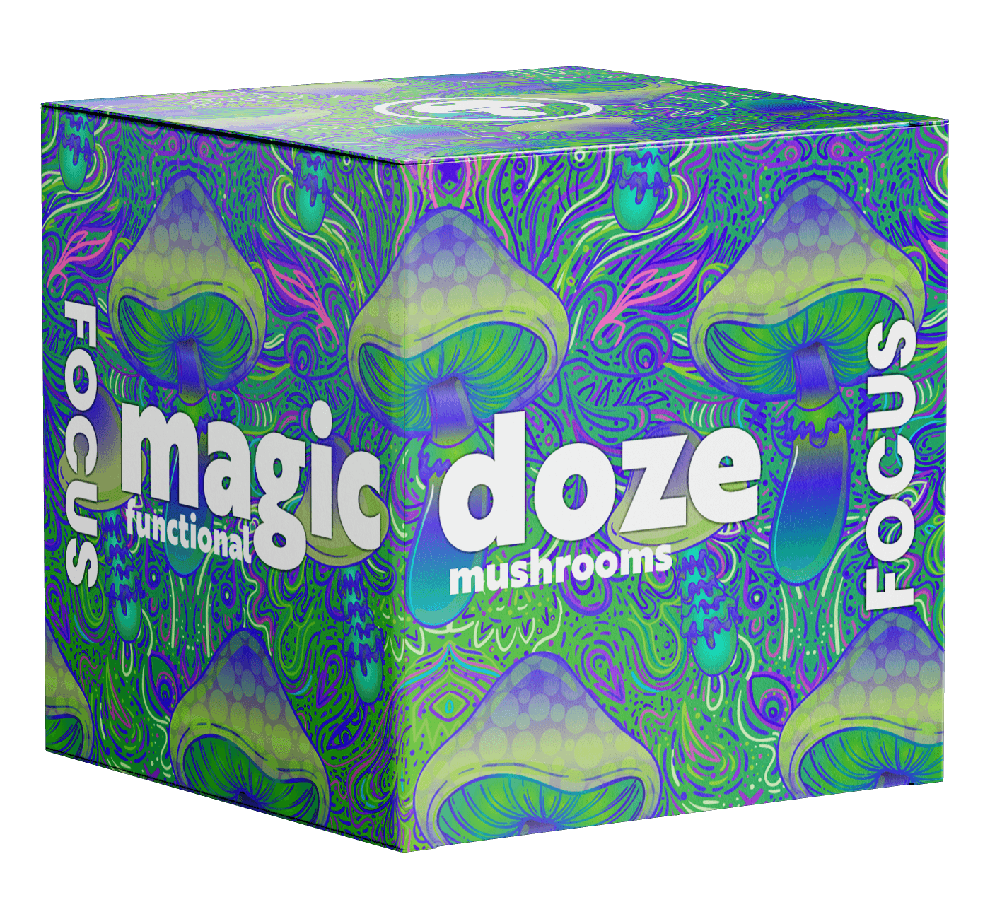 Lion's Mane Gummies with Delta 9 THC (Strawnana) - Focus by Magic Doze™