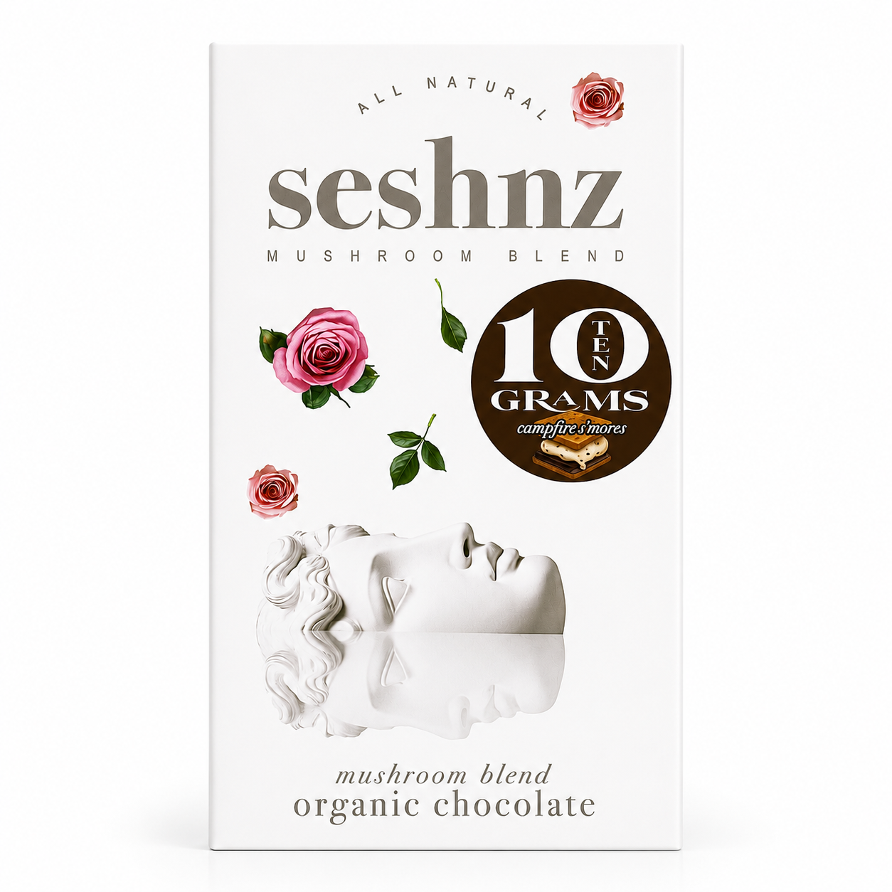 Seshnz 10g Mushroom Chocolate Bar GreenPost CBD