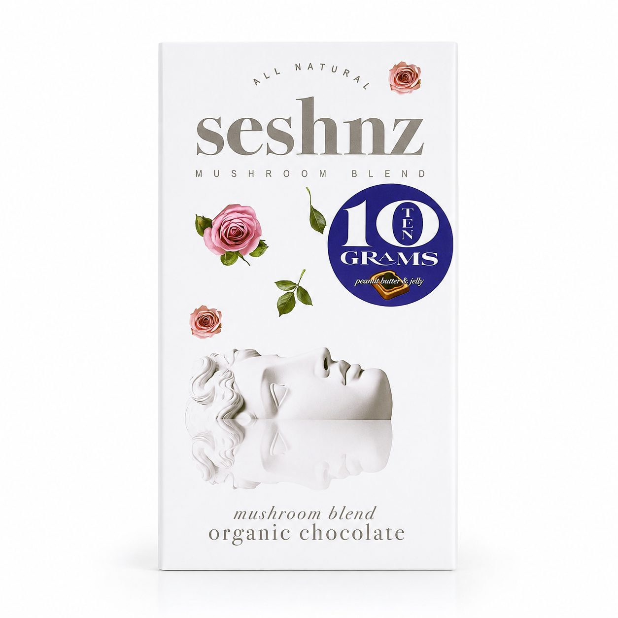 Seshnz 10g Mushroom Chocolate Bar GreenPost CBD