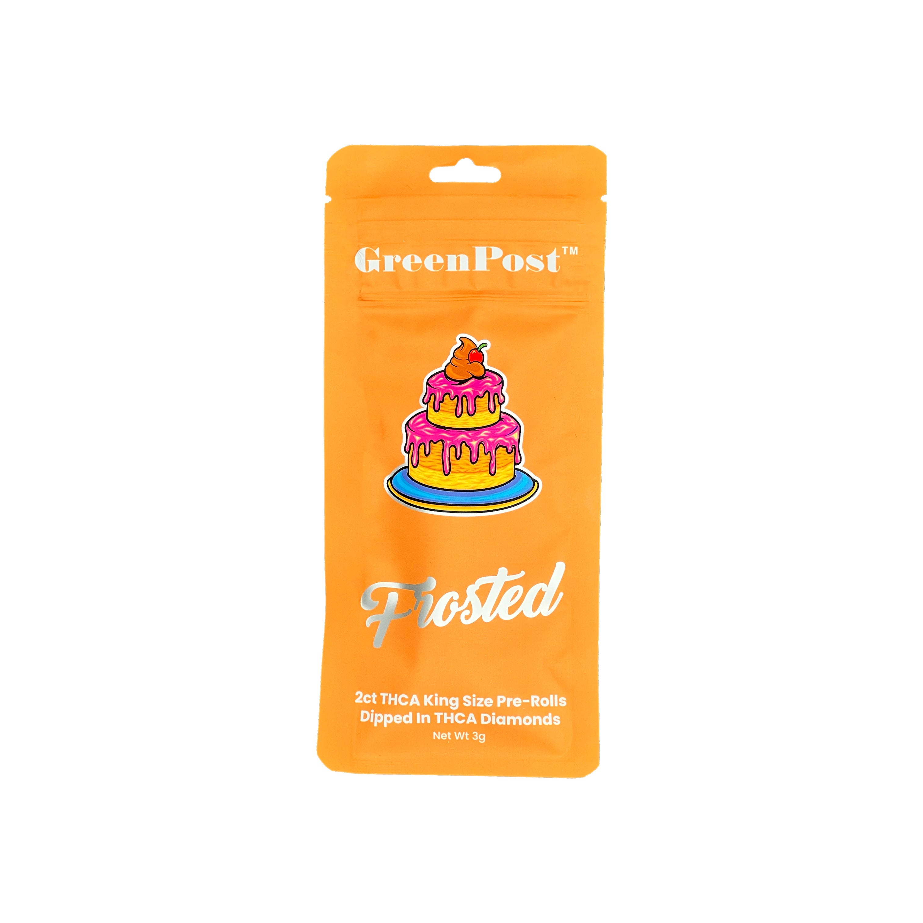 Frosted King-Size: THCA Diamond Pre-Rolls