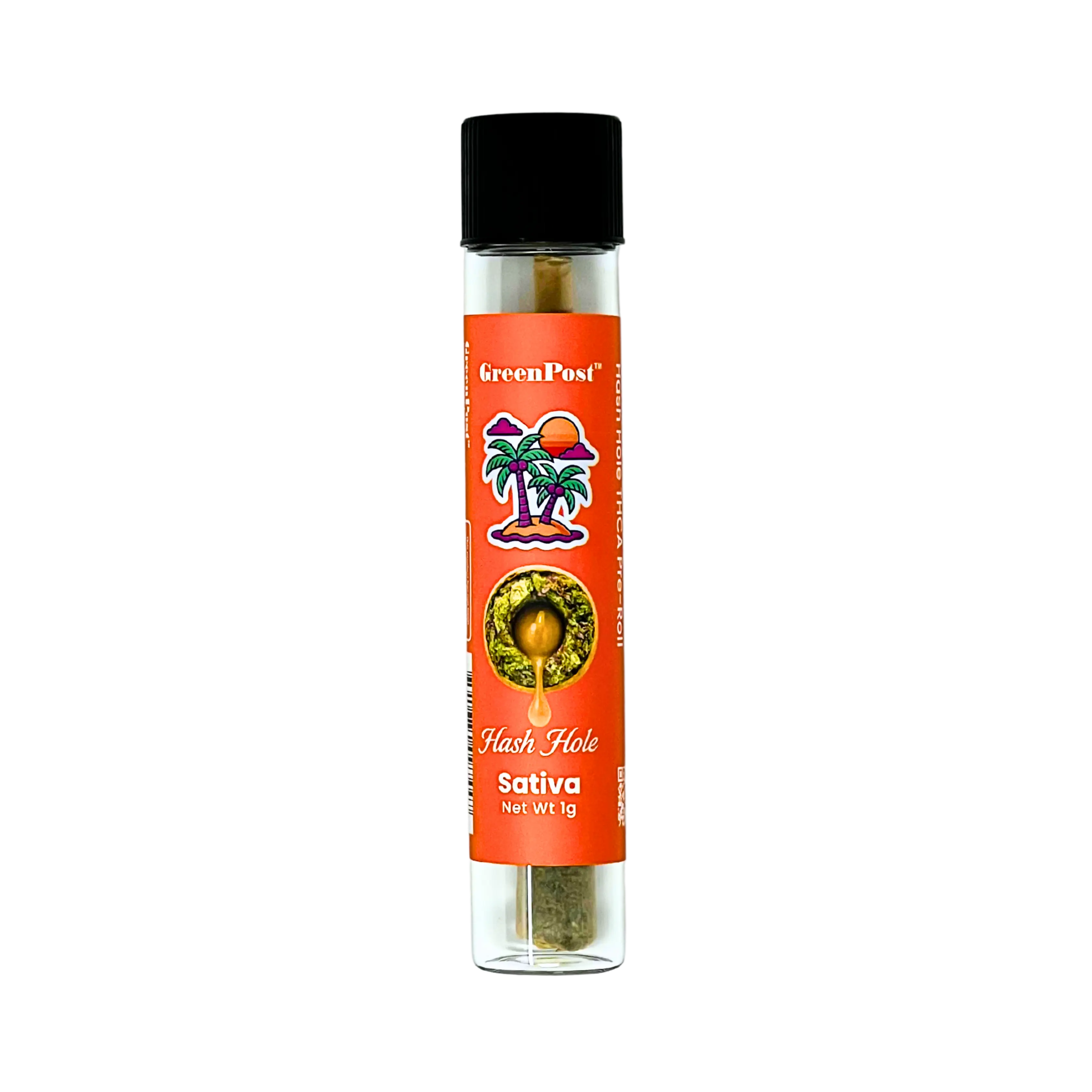 Neon Lush-Hash Hole THCA Pre roll GreenPost CBD