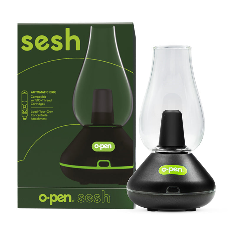 O-Pen Sesh - Portable E-Rig (FREE Replacement Glass & Concentrate Attachment Included!)