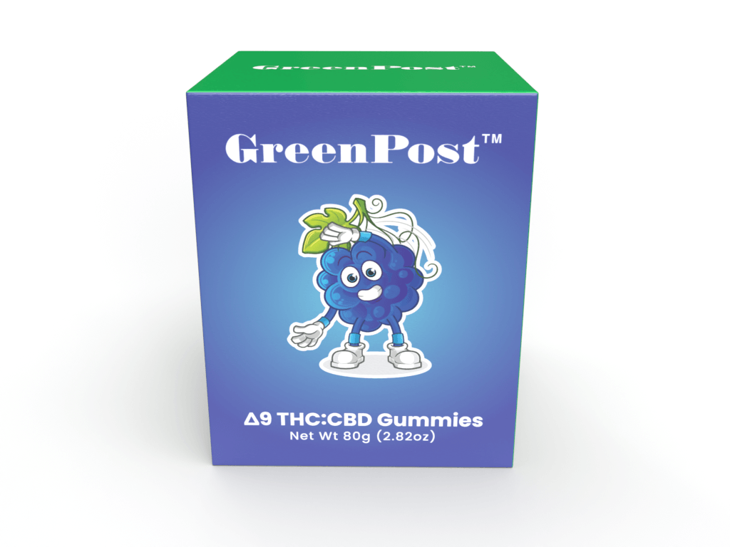 Delta 9 THC Gummies 400mg - GreenPost CBD - www.GreenPostCBD.com