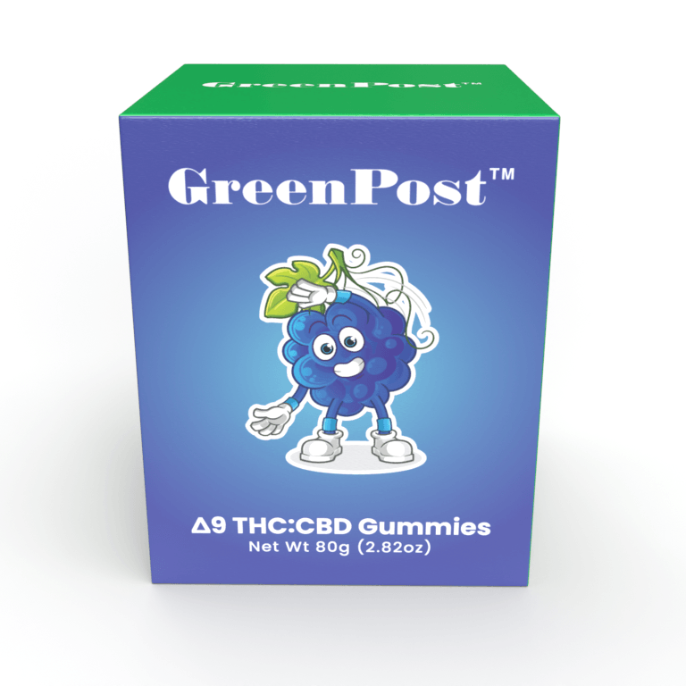 Delta 9 THC Gummies 400mg - GreenPost CBD - www.GreenPostCBD.com