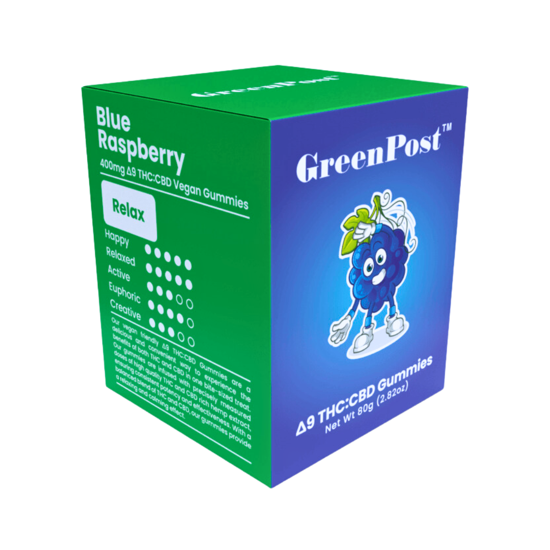 Delta 9 THC Gummies 400mg - GreenPost CBD - www.GreenPostCBD.com