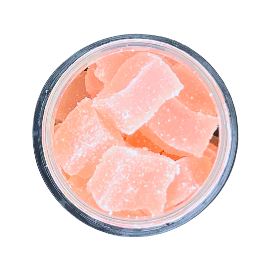 Vegan Delta 9 THC+CBD Gummies (400mg) (Cotton Candy)