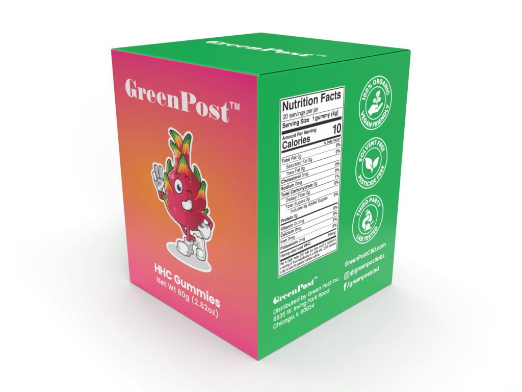 HHC Gummies - GreenPost CBD - www.GreenPostCBD.com