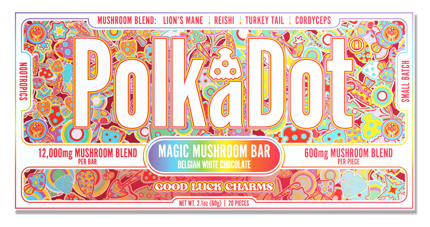 PolkaDot 12g Mushroom Chocolate Bar