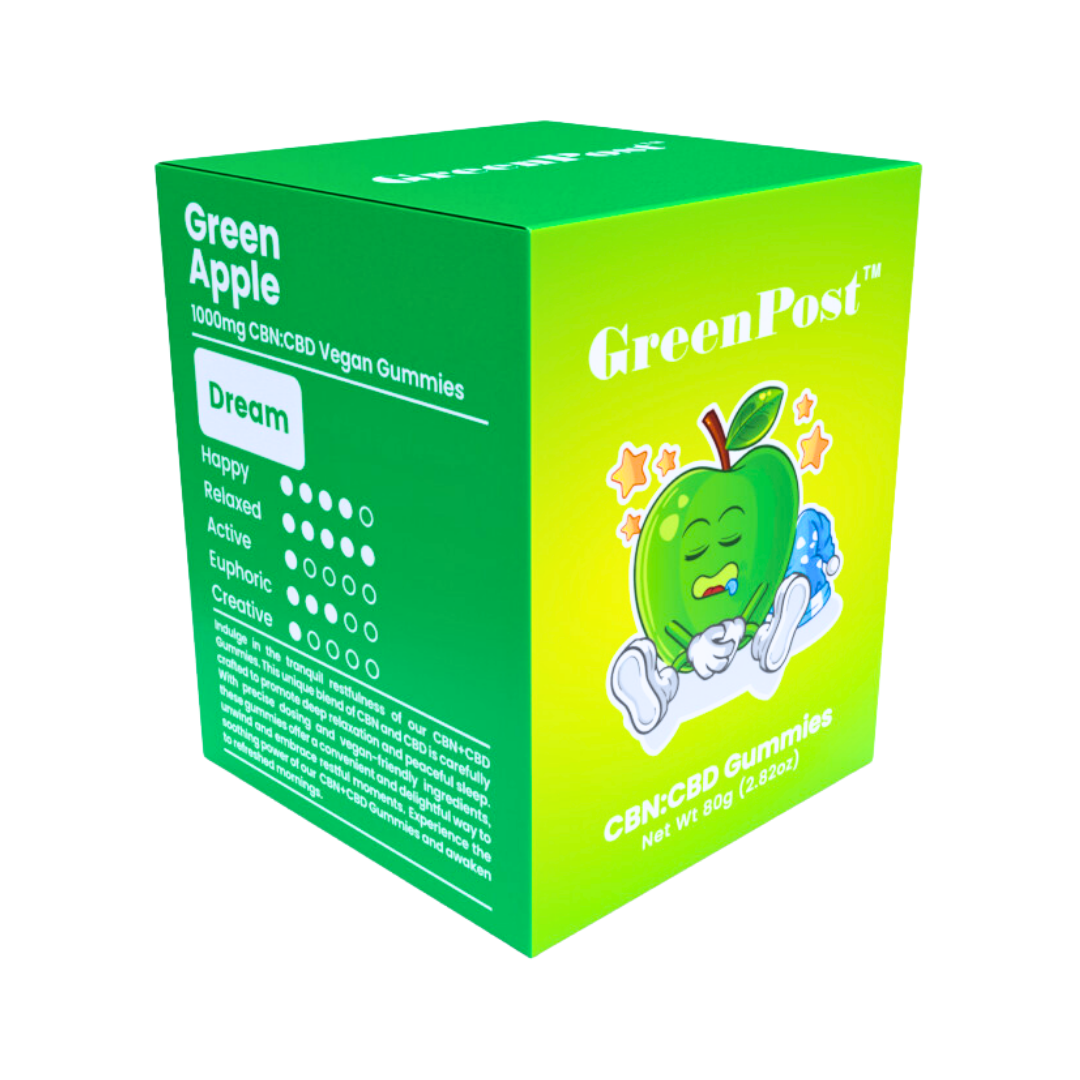 Full Spectrum CBD + CBN Gummies (Vegan) - GreenPost CBD - www.GreenPostCBD.com