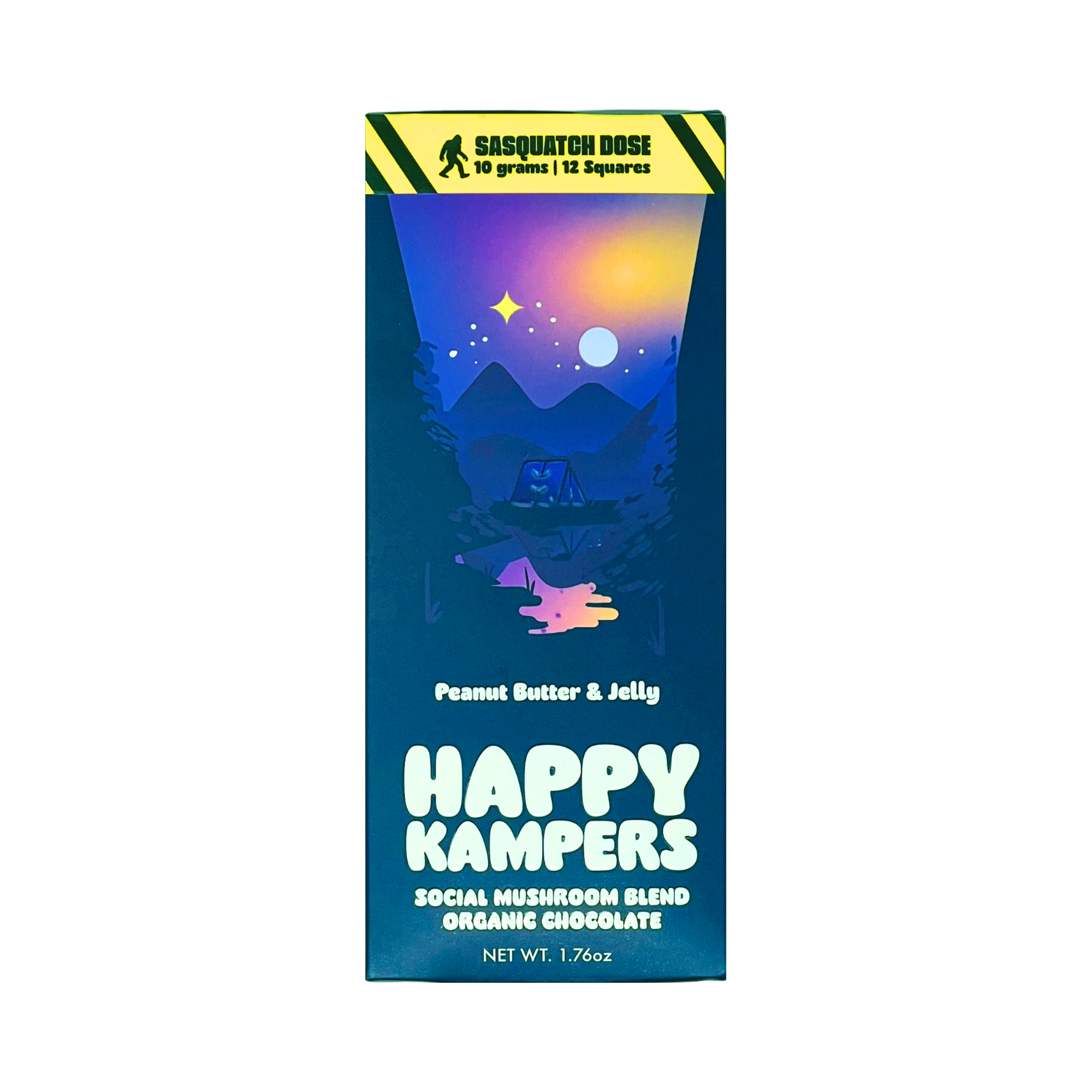 Happy Kampers 10g Mushroom Chocolate Bar