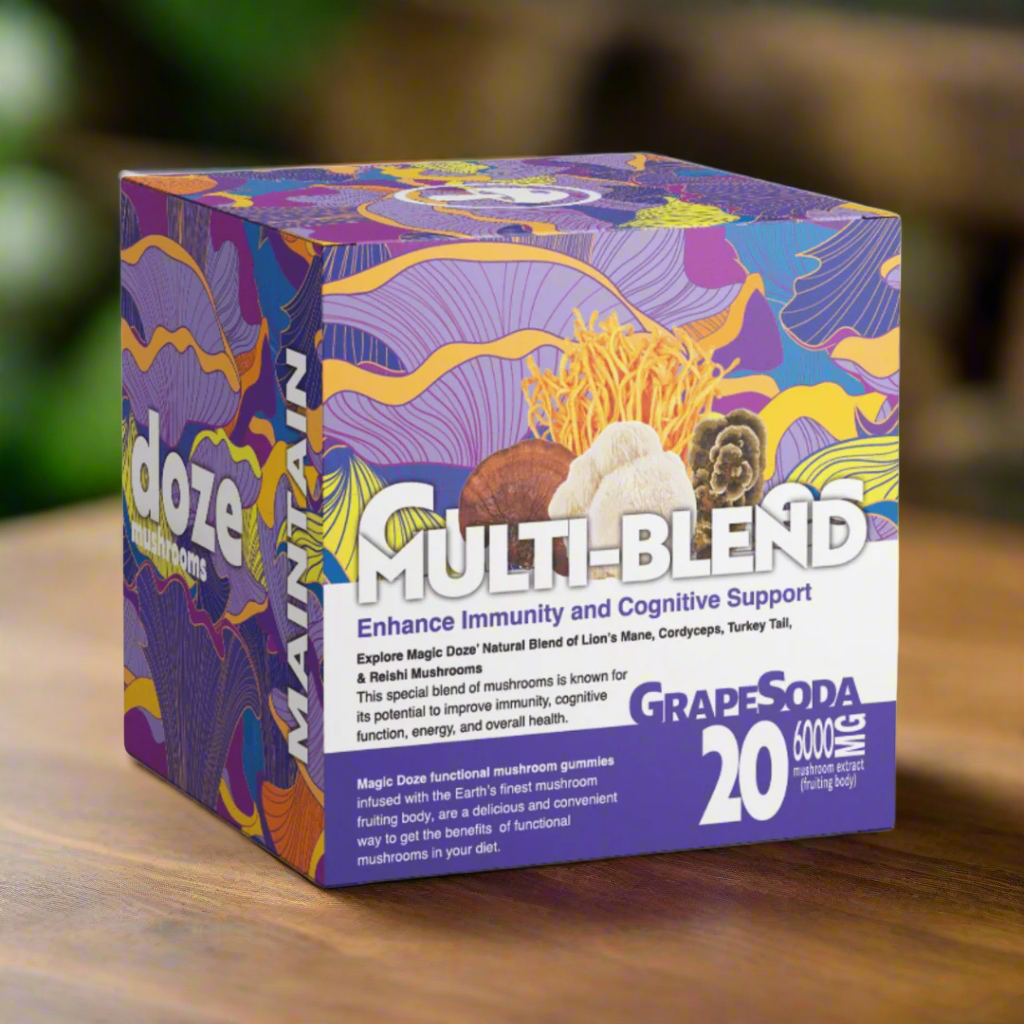 Multi-blend Mushroom Gummies (Grape Soda) - Maintain by Magic Doze™