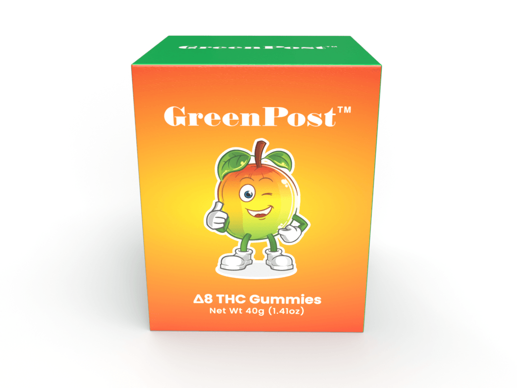 Delta 8 Gummies - GreenPost CBD - www.GreenPostCBD.com