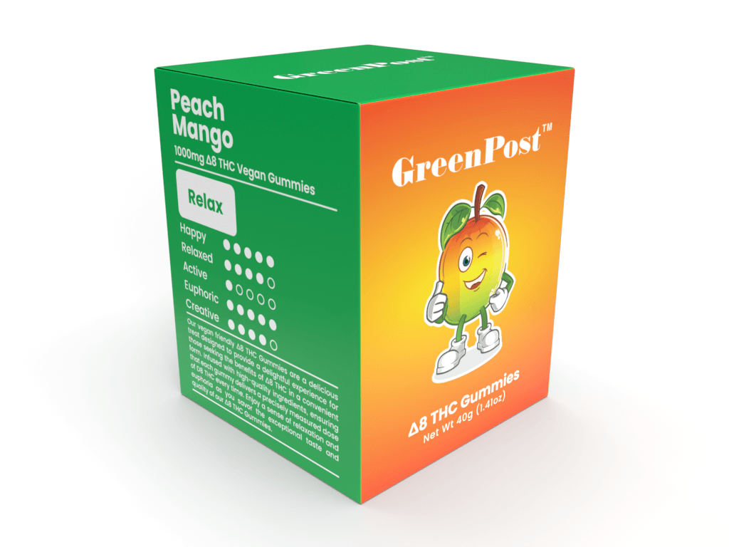 Delta 8 Gummies - GreenPost CBD - www.GreenPostCBD.com