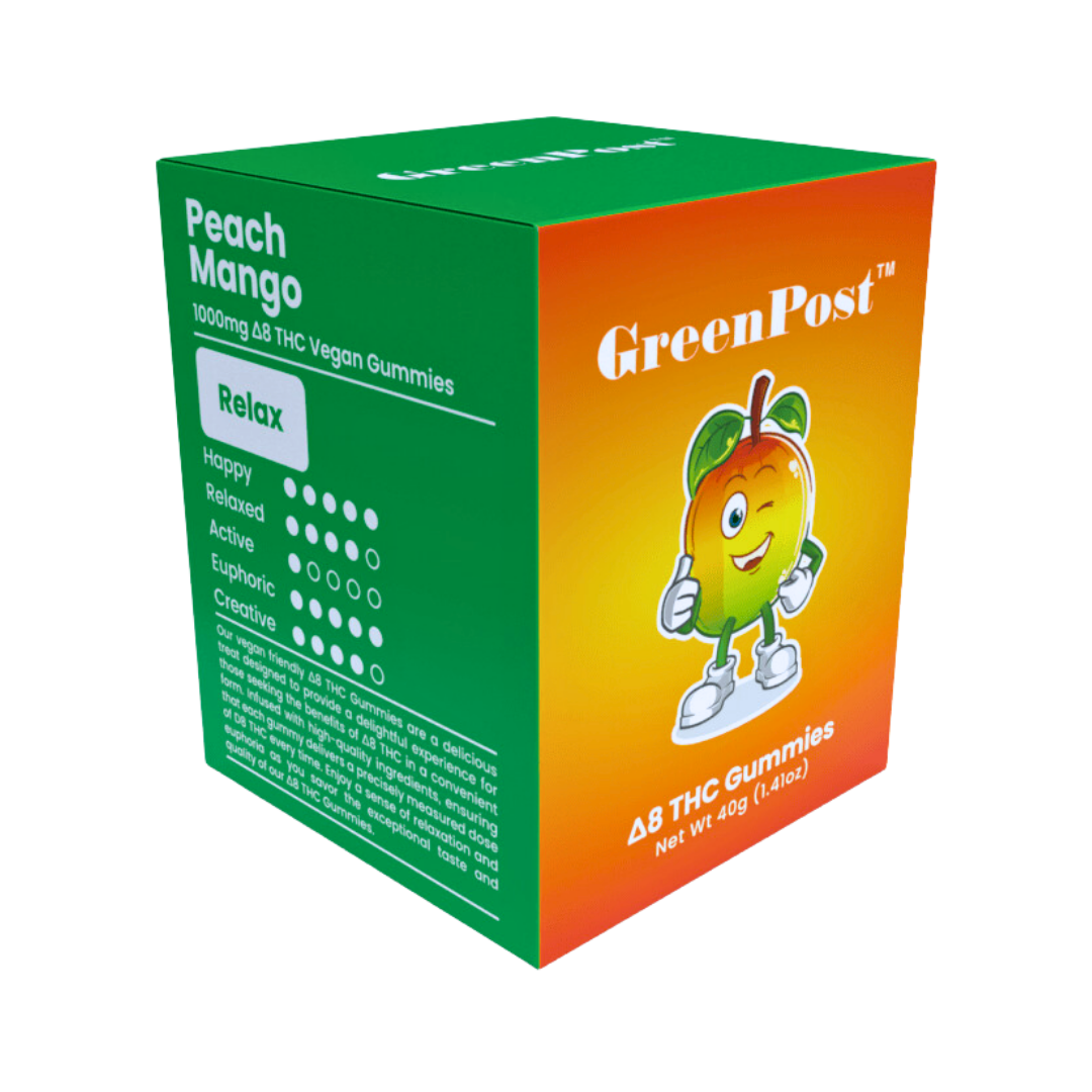 Delta 8 Gummies - GreenPost CBD - www.GreenPostCBD.com