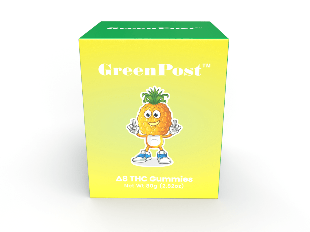 Delta 8 Gummies - GreenPost CBD - www.GreenPostCBD.com