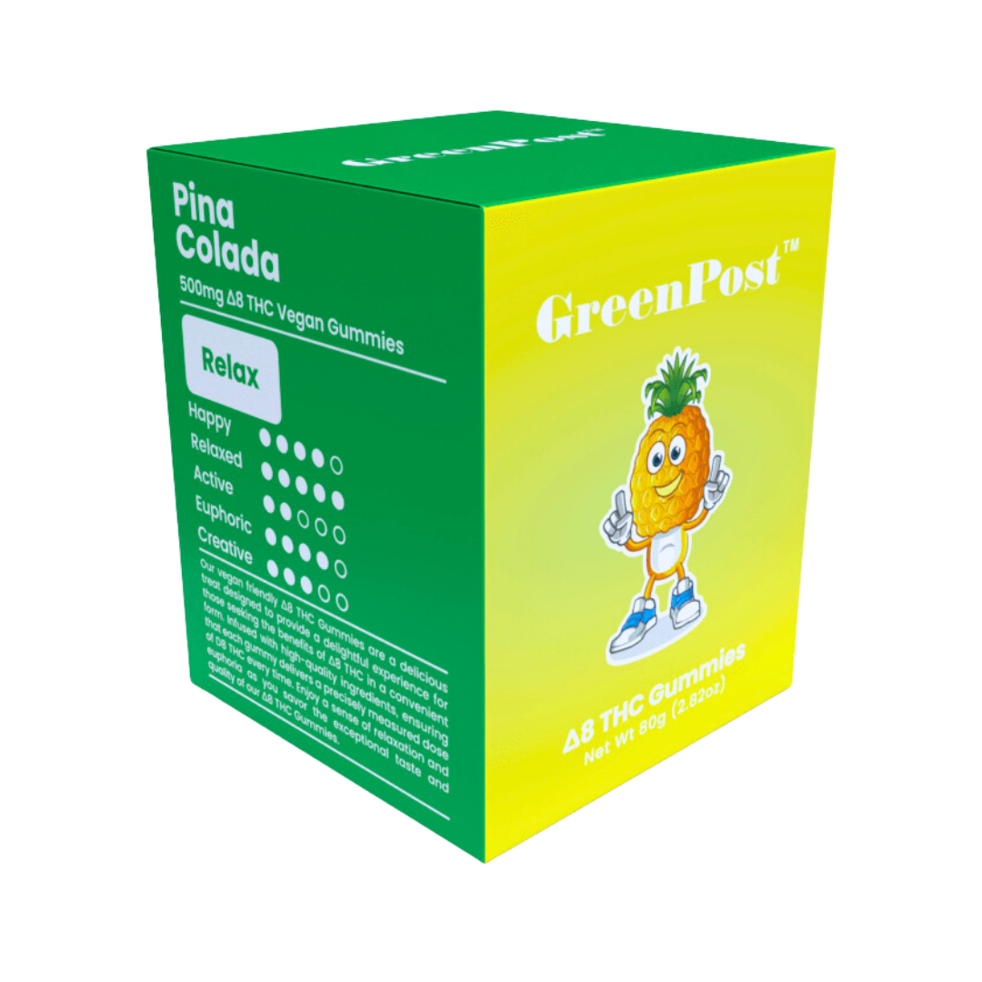 Delta 8 Gummies - GreenPost CBD - www.GreenPostCBD.com