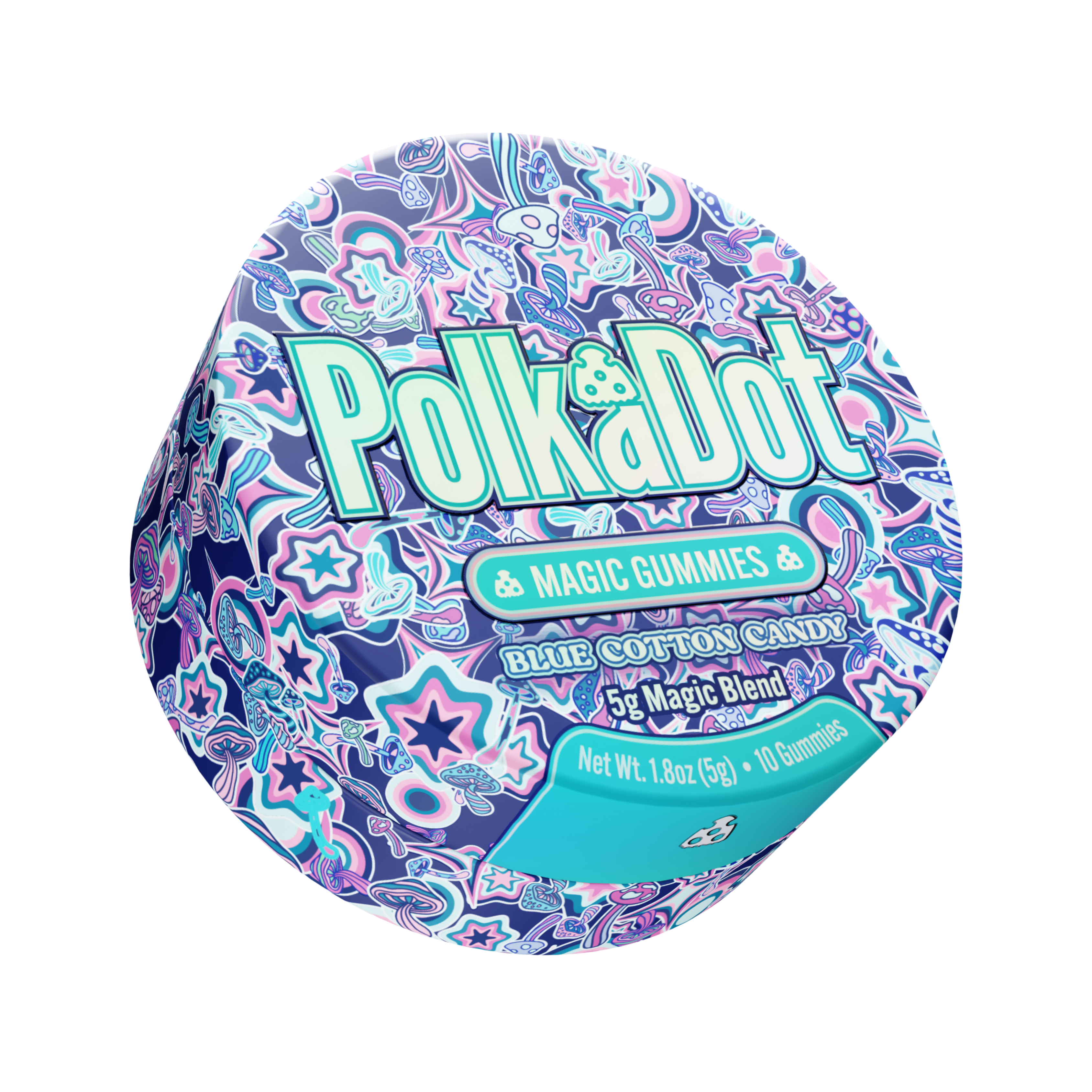 Polka Dot Mushroom Edibles — Chocolate Bars, Gummies and Tablets