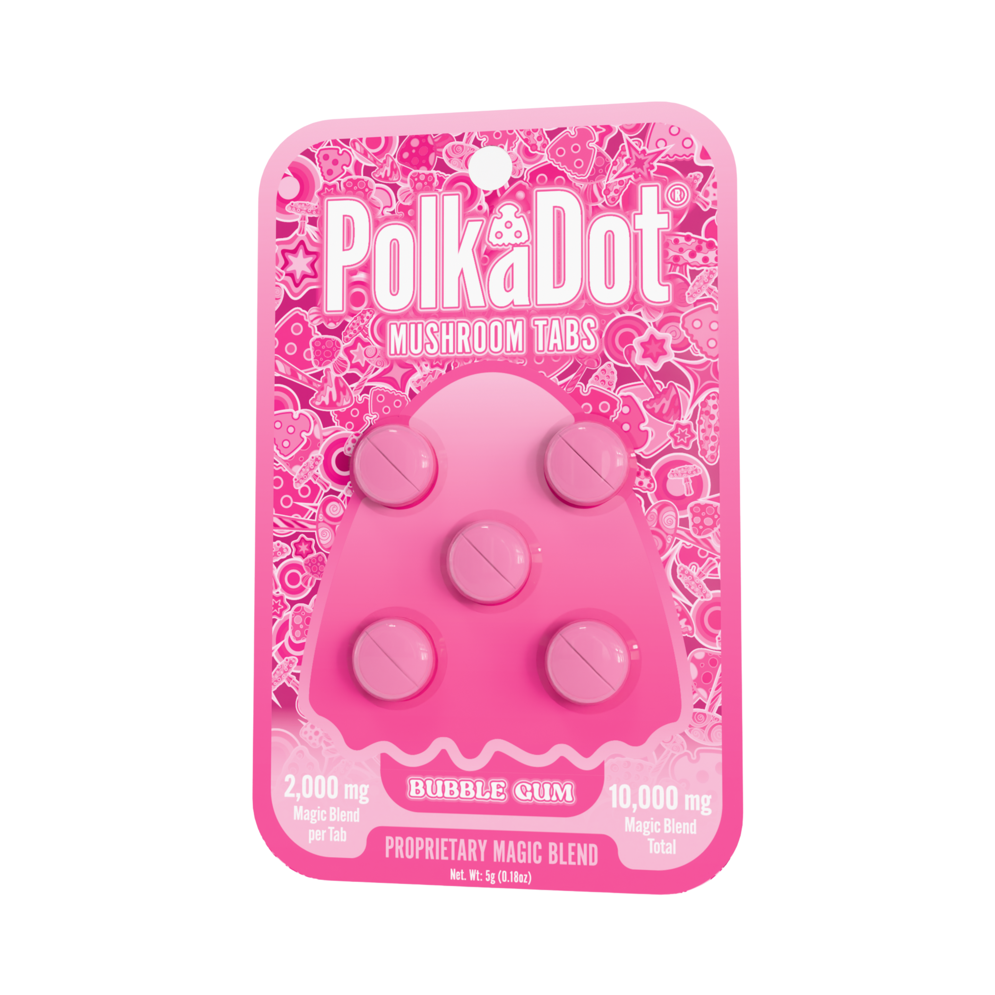Polka Dot Mushroom Edibles — Chocolate Bars, Gummies and Tablets