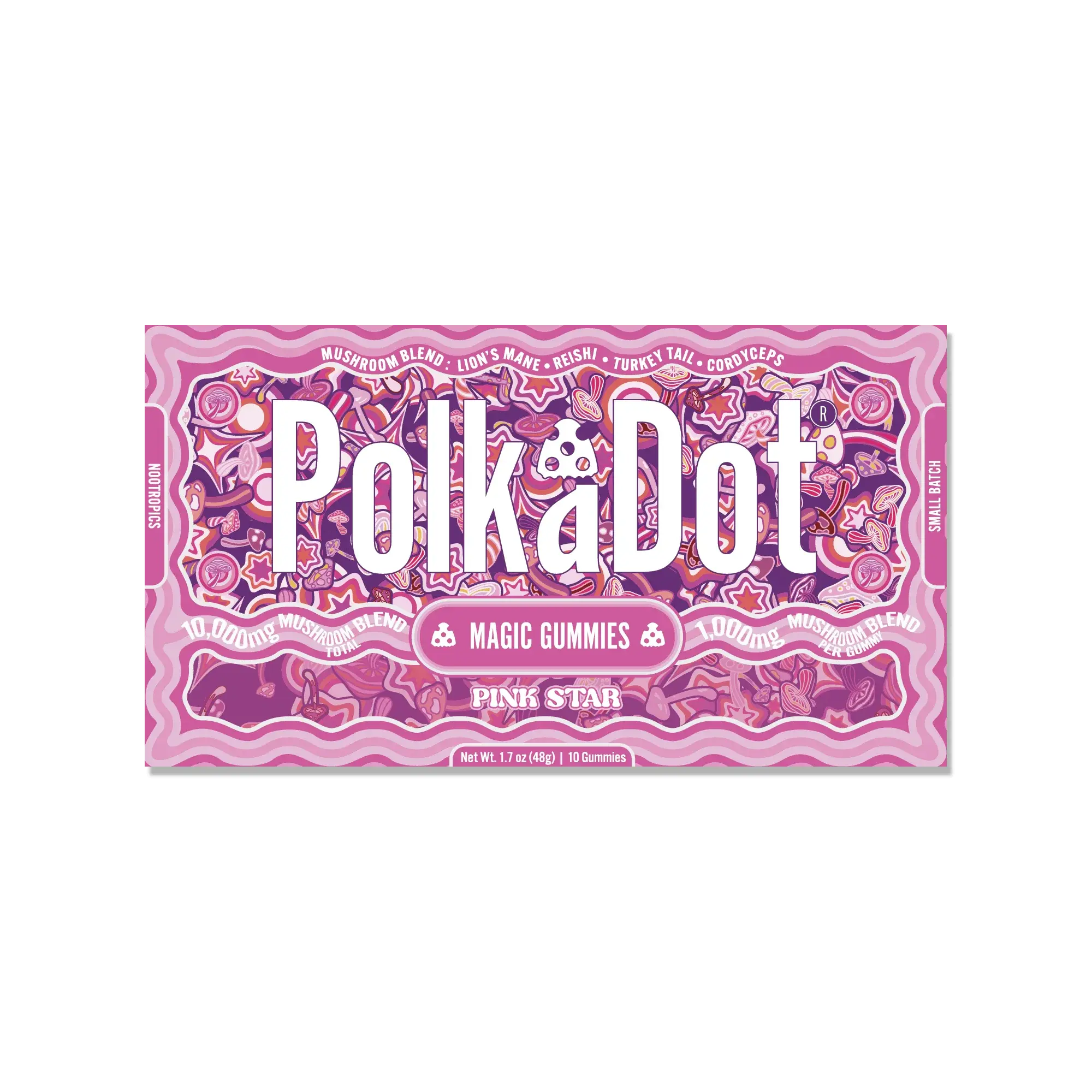 PolkaDot Mushroom Gummies 10ct