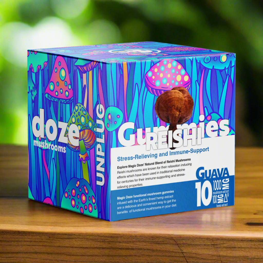 Reishi with Delta 9 THC (Guava) - Unplug by Magic Doze™