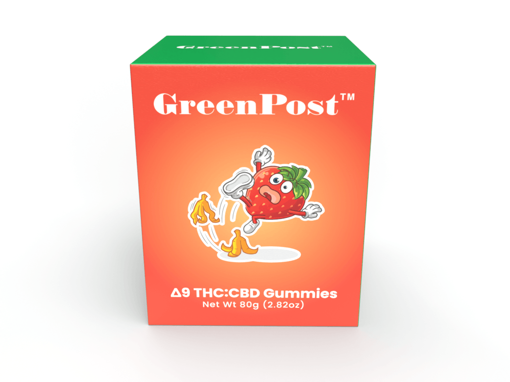 Delta 9 THC Gummies 400mg - GreenPost CBD - www.GreenPostCBD.com