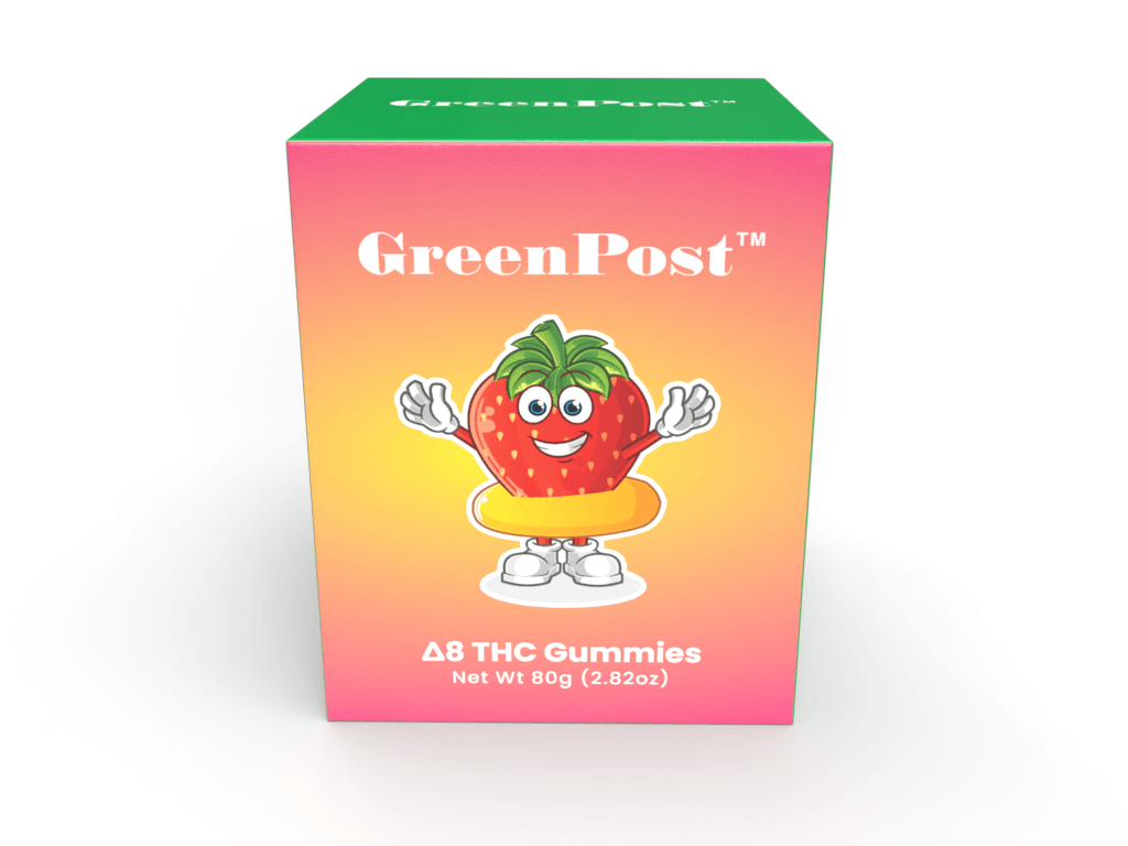 Delta 8 Gummies - GreenPost CBD - www.GreenPostCBD.com