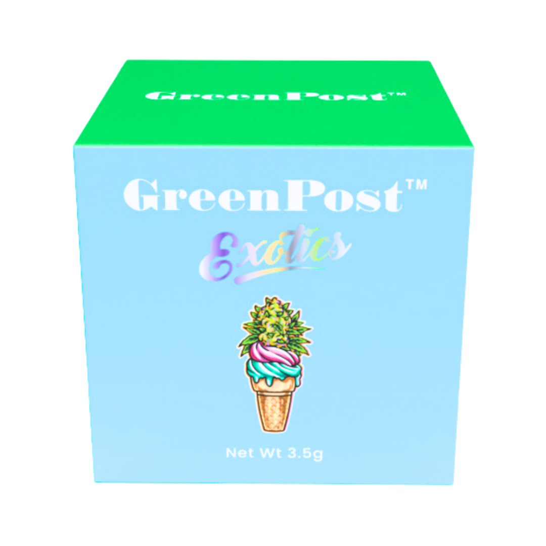 Sunset Sherbet THCA Flower (Indica) - GreenPost CBD - www.GreenPostCBD.com