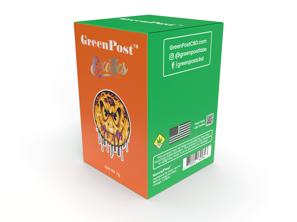 HHC Hemp Flower - Tangie - GreenPost CBD - www.GreenPostCBD.com