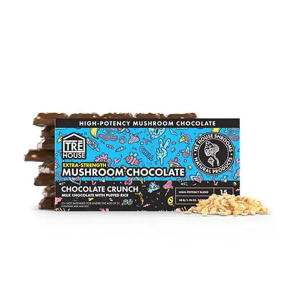 Tre House Mushroom Chocolate Caramel Crunch