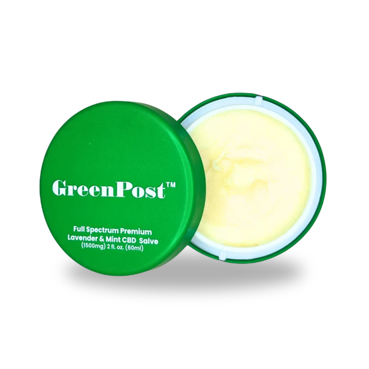 CBD Salve 1500mg – Lavender & Mint 2oz | GreenPost