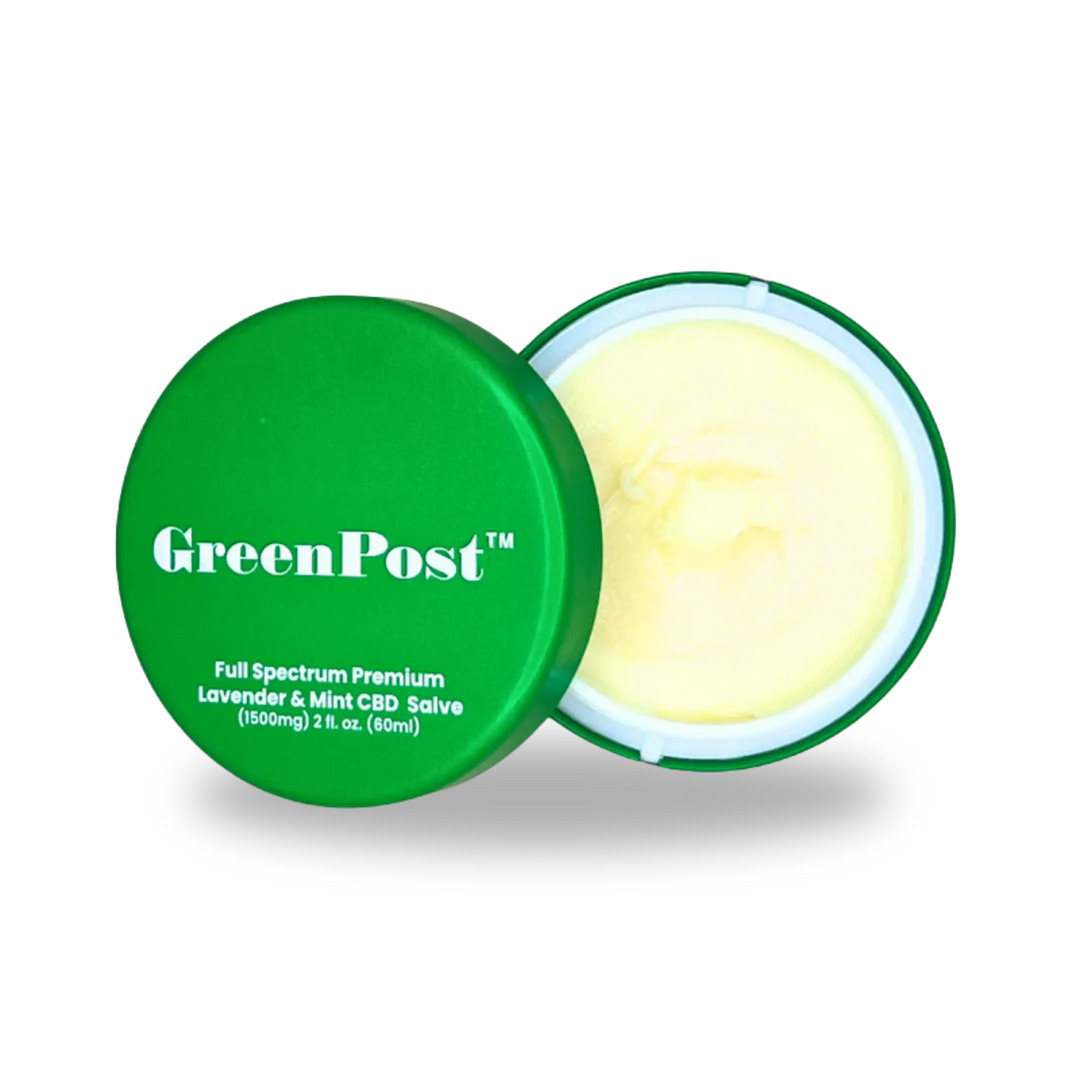 CBD Salve 1500mg – Lavender & Mint 2oz | GreenPost