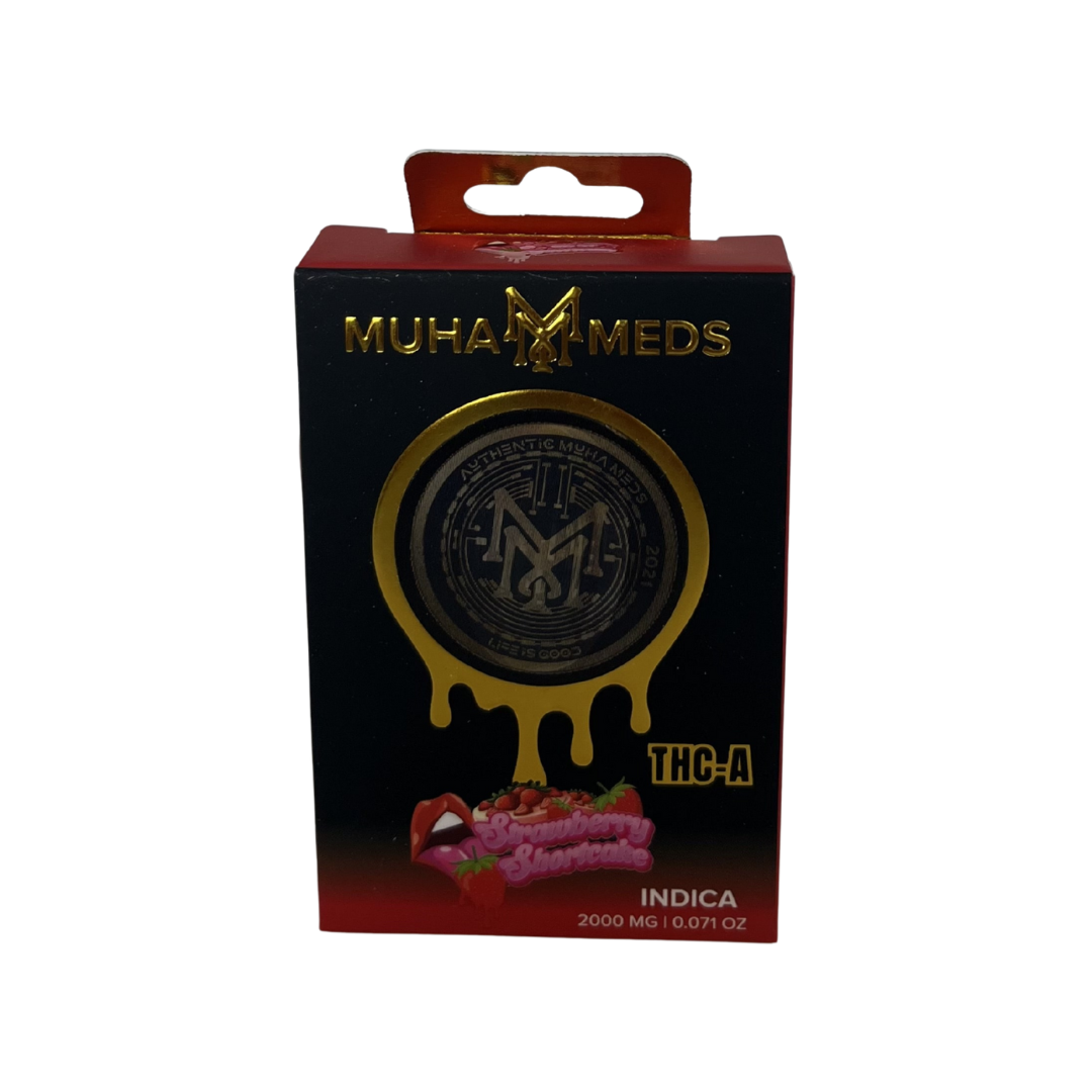 Muha Meds 2g Cart-Strawberry Shortcake (indica)